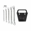 Tekton 45-Degree Offset Box End Wrench Set with Holder, 5-Piece (1/4-13/16 in.) WBE23405
